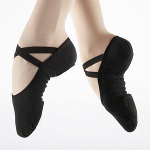 So Danca Just Dance Bliss Canvas Ballet Shoes Size 14